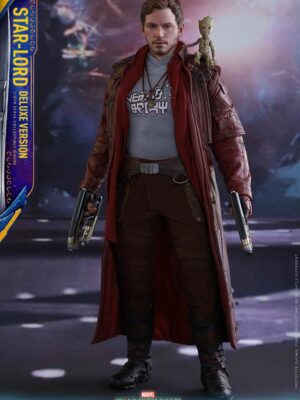 Star Lord Deluxe Hot Toys Guardiões da Galáxia 2   1/6