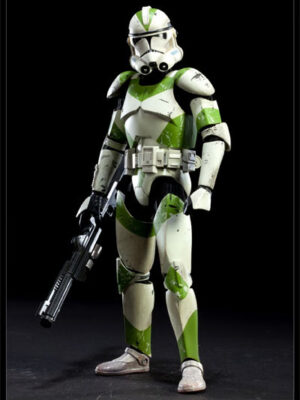 Sideshow Star Wars: 442nd Siege Battalion Clone Trooper. Edição limitada: 2600