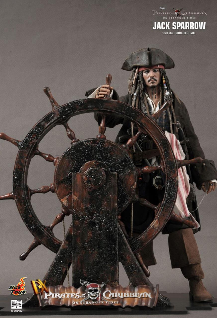Hot Toys Jack Sparrow DX06 エディション限定 Capitão Jack Sparrow 1/6 DX06 Piratas do Caribe Hot Toys